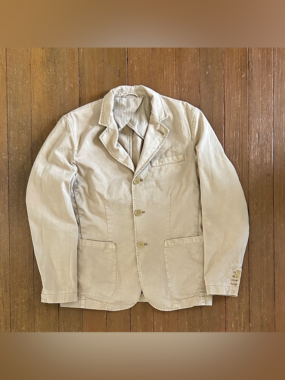 Alex Mill Mill Blazer in Vintage Khaki Twill